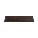 Ace Rubber Caster Cup Brown Square 2 in. W X 2 in. L 1 pk