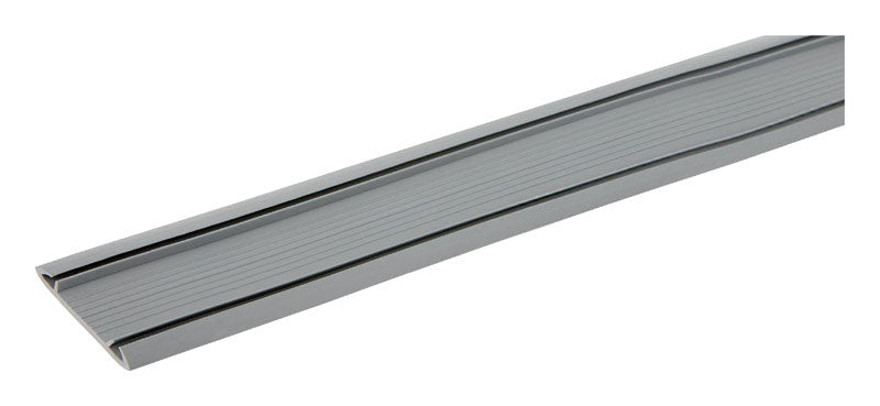 M-D Gray Vinyl Threshold Insert For Low Thresholds 36 in. L X 5/8 in.