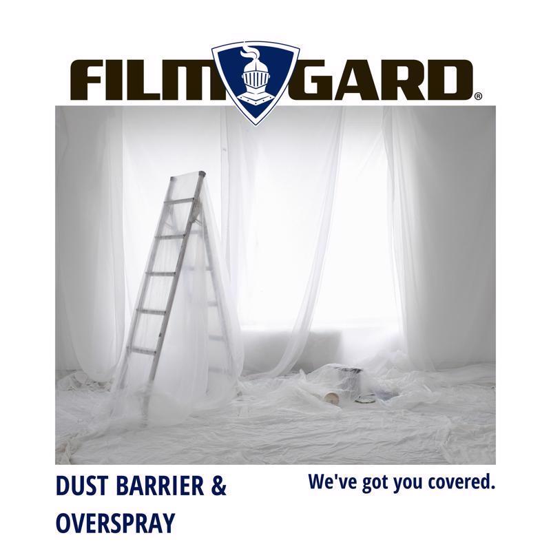 Film-Gard Plastic Sheeting 4 mil X 10 ft. W X 100 ft. L Polyethylene Clear 1 pk