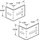 Prime-Line 2-3/16 in. W X 2-1/4 & 2-3/4 in. L Steel Bracket