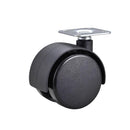 Ace 2 in. D Swivel Plastic Twin Caster 75 lb 2 pk