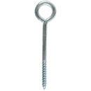 Hampton 1/4 in. X 3-3/4 in. L Zinc-Plated Steel Lag Thread Eyebolt