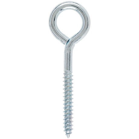 Hampton 2-5/8 in. X 4 in. L Zinc-Plated Steel Lag Thread Eyebolt
