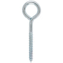 Hampton 2-5/8 in. X 4 in. L Zinc-Plated Steel Lag Thread Eyebolt