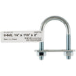 BOLT U 1/4"X1-1/8"X2"