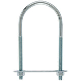 Hampton 0.31 in. X 2-1/2 in. W X 5-1/4 in. L Coarse Zinc-Plated Steel U-Bolt