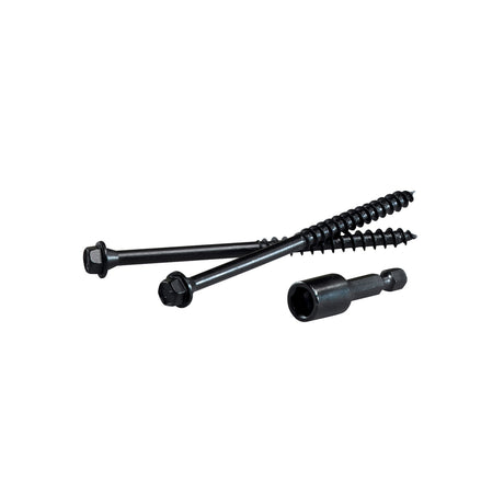 FastenMaster TimberLOK No. 10 X 8 in. L Hex Epoxy Wood Screws 12 pk