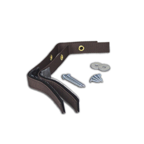 Quake Hold Ready America Nylon Self Adhesive Furniture Strap Brown Assorted 1 in. W X 15 in. L 1 pk