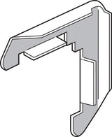 Prime-Line Mill Metal 5/16 in. W X 3/4 in. L Screen Frame Corner 1 pk