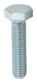 Hillman M6-1.00 mm D X 25 mm L Heat Treated Steel Hex Head Cap Screw 50 pk