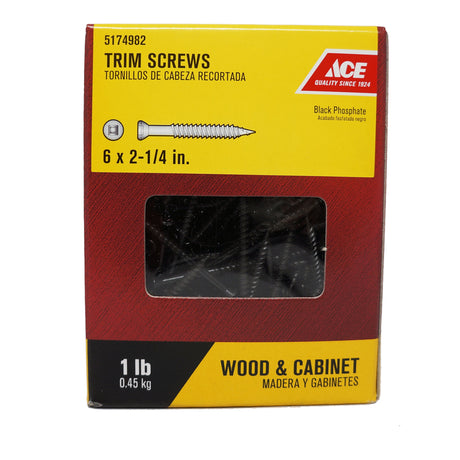 SCRW TRIM SQ P6X2-1/4 1#