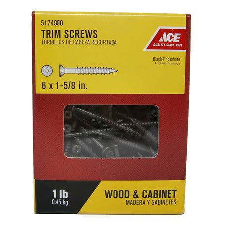SCRW TRIM PH P6X1-5/8 1#