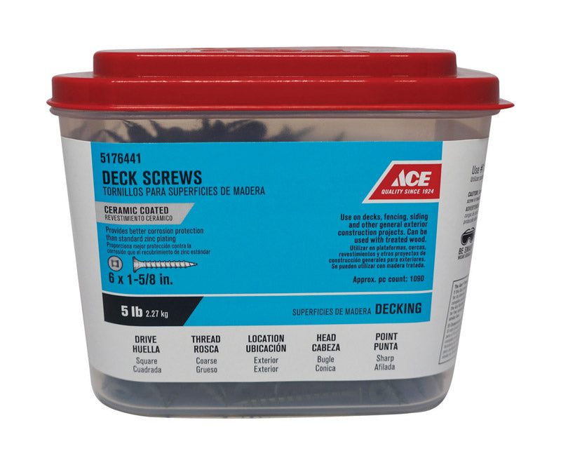 SCREW DK SQ C6X1-5/8PT5#