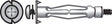 HOLLOW WALL ANCHOR 3/16S