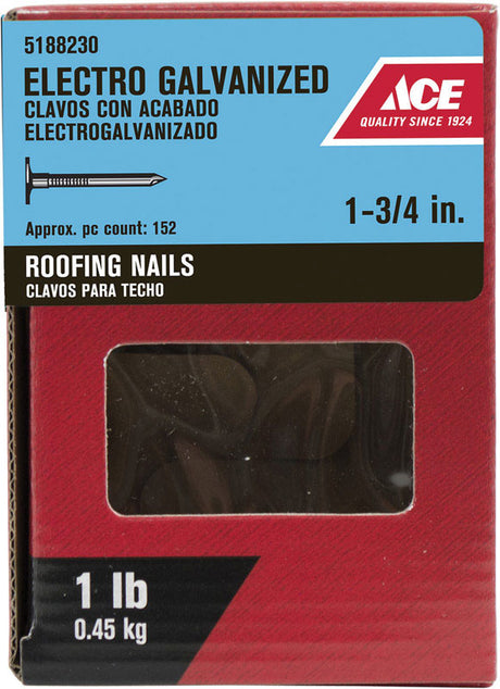 ACE ROOF NAIL 1.75"EG 1#