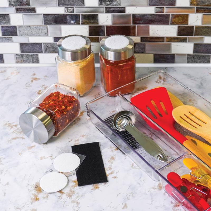 VELCRO Brand ONE-WRAP Small Nylon Hook and Loop Fastener 1-7/8 in. L 4 pk