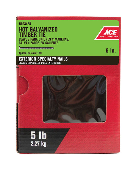 ACE TIMBER TIE 6" 5#