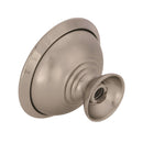 Amerock Allison Round Cabinet Knob 1-5/16 in. D 15/16 in. Brushed Chrome 1 pk