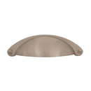 Amerock Essential'Z Pull Cup Cabinet Pull Cup 2-1/2 in. Satin Nickel 1 pk