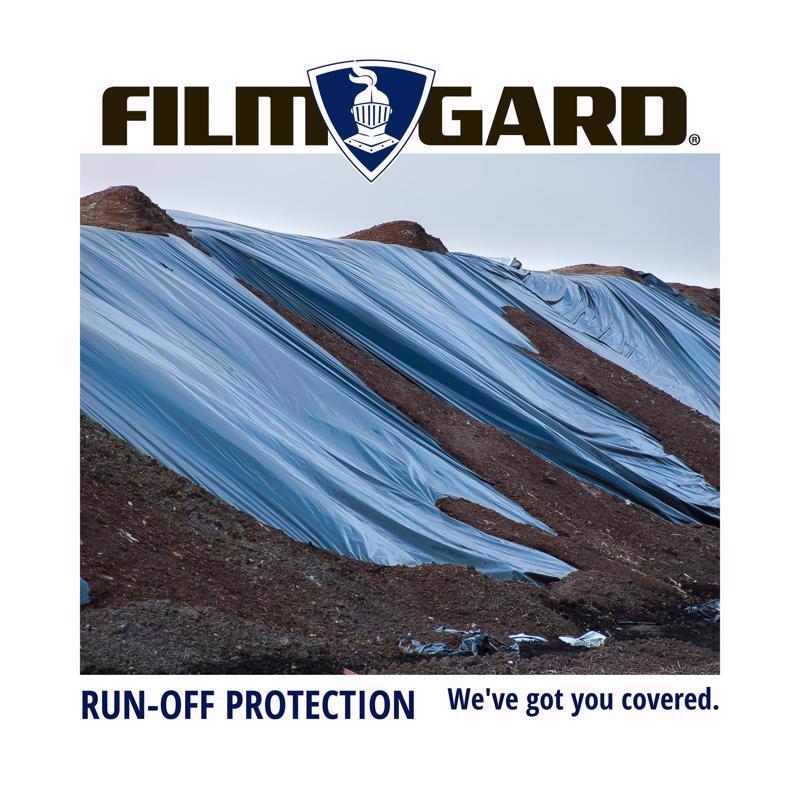 Film-Gard Plastic Sheeting 4 mil X 10 ft. W X 100 ft. L Polyethylene Black 1 pk
