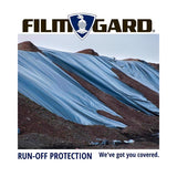 Film-Gard Plastic Sheeting 4 mil X 10 ft. W X 100 ft. L Polyethylene Black 1 pk