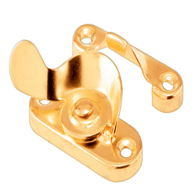 LOCK SASH CAM STL BRASS