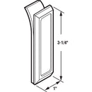 Prime-Line 3.25 in. L Natural Clear Acrylic Door Pull