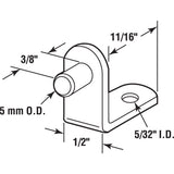 Prime-Line Gold Steel Shelf Support Shelf Support Peg 5 mm Ga. 1.00 in. L 25 lb