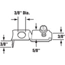 Prime-Line Zinc-Plated Silver Steel Bracket 1 pk
