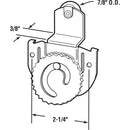 Prime-Line 7/8 in. D X 0.38 in. L Mill Nylon/Steel Roller Assembly 2 pk