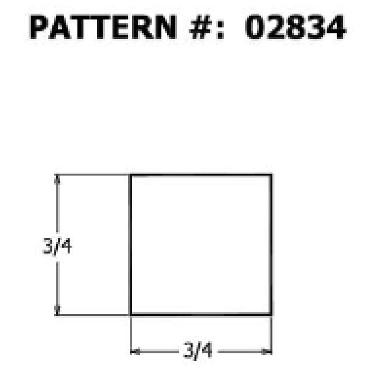 Alexandria Moulding Square Hardwood Dowel 3/4 in. D X 36 in. L 1 pk Red