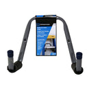 Crawford Lehigh Powder Coated Gray Steel Double Arm Ladder Hook 75 lb. cap. 1 pk