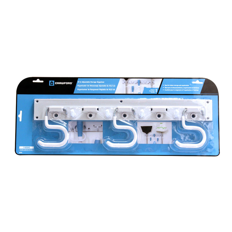 Crawford White Steel Rack 10 lb. cap. 1 pk