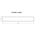 Alexandria Moulding 1 in. X 6 in. W X 4 ft. L Oak Board