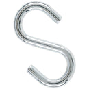 Hampton Medium Zinc-Plated Silver Steel 3.25 in. L S-Hook 240 lb 1 pk