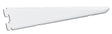BRACKET STEEL WHITE 7"L