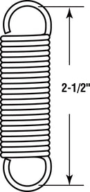 Prime-Line 2-1/2 in. L X 5/8 in. D Extension Spring 2 pk