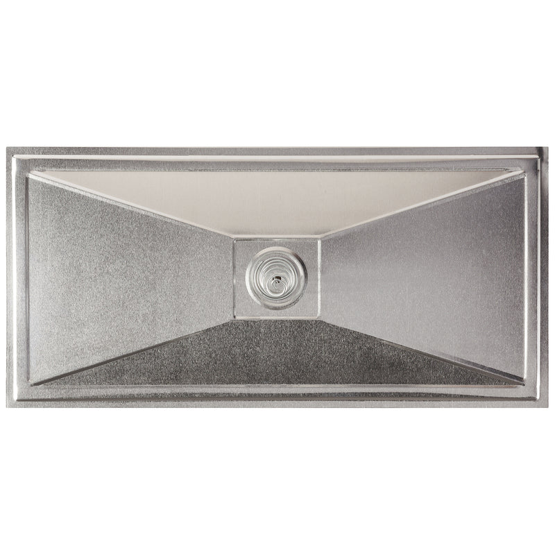 Master Flow 7.4 in. H X 15.4 in. W Mill Aluminum Foundation Vent Cover