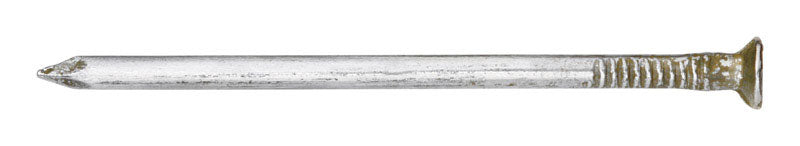 Ace 10D 2-7/8 in. Sinker Vinyl Steel Nail Checkered Head 1 lb