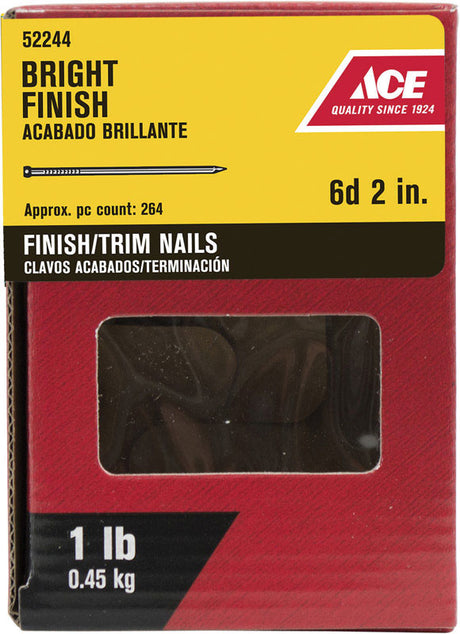ACE FINISH NAIL6D 2" 1#