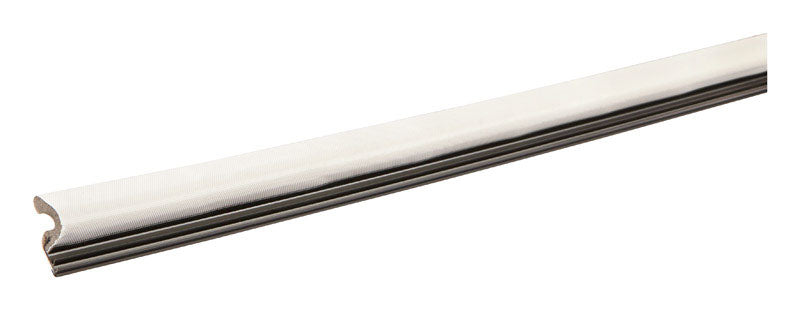 M-D White Vinyl Replacement Weatherstrip For Doors 81 in. L X 1 in.