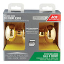 Ace Colonial Polished Brass Passage Door Knob Right or Left Handed