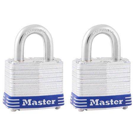 PADLOCK 1-9/16" LAM 2PK