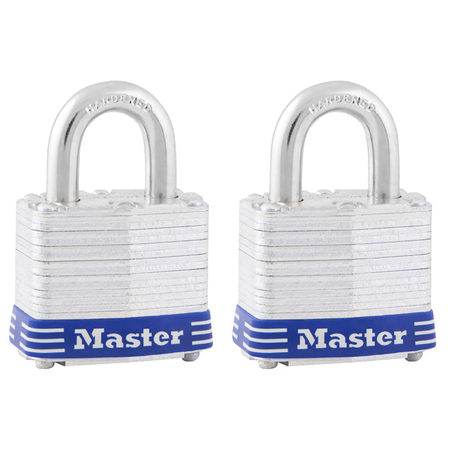 PADLOCK 1-9/16" LAM 2PK
