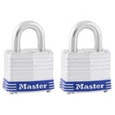 PADLOCK 1-9/16" LAM 2PK