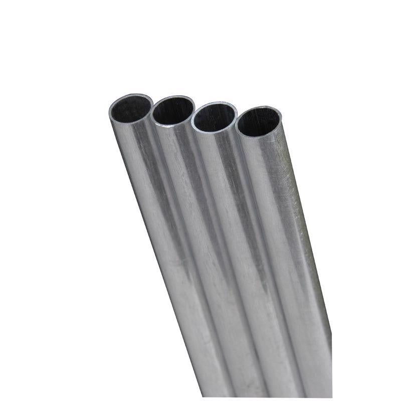 K&S 3/16 in. D X 12 in. L Round Aluminum Tube