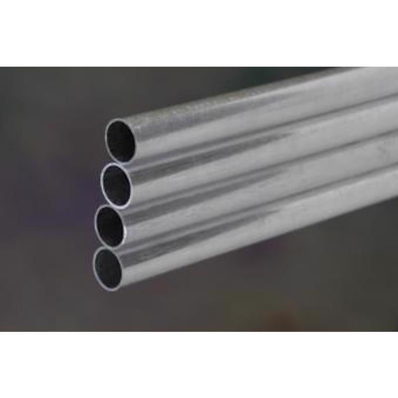 K&S 3/16 in. D X 12 in. L Round Aluminum Tube