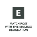 Gibraltar Mailboxes Patriot 46.9 in. Powder Coated Black Polymer Mailbox Post