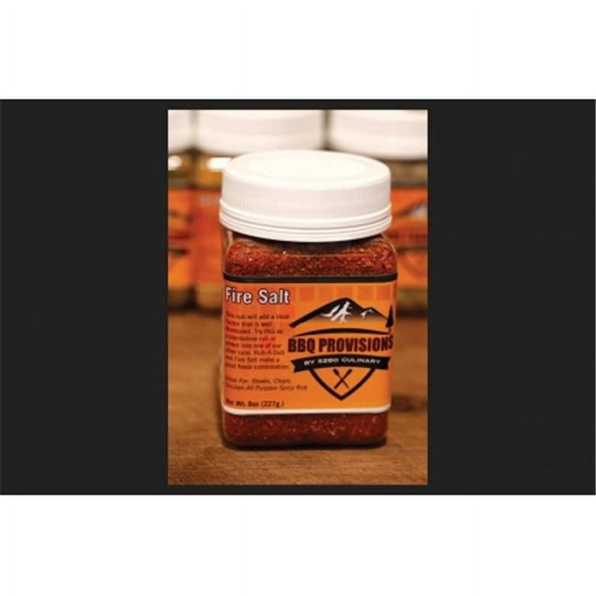 5280 Culinary BBQ Provisions Fire Salt BBQ Rub 8 oz