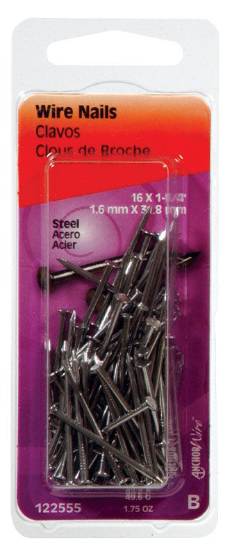 NAIL STEEL 1-1/4X16 1.75